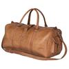 Real Goat Leather Large Travel Hand Luggage Duffel Gym Bag Holdall Weekend