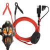 12-24V SAE Cable Battery Charging Cable With Button Quick Connector SAE Adapter For Car Lawn Mower ATV RV Motorcycle Trailer