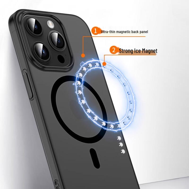 Matte Magnetic MagSafe iPhone Case