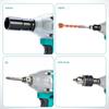 2pcs 18V Electric Brushless Impact Wrench Shaft Accessories 1/4\'\' Hex Adapter For Quick Change 1/2'' Chuck Power Tool Accessor
