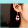 Winter Snowman Earrings With Silver Posts And Cute Design For Holiday Gift Giving