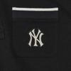 New MLB New York Yankees Polo Shirt Unisex Black 3LPQM0333-50BKS