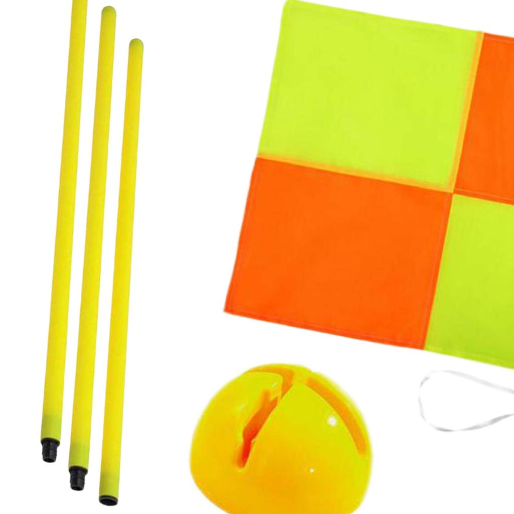 Corner Flag, Football Field Corner Flag & Agility Pole for , Rugby, and Field Hockey