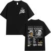 Rapper Myke Towers Graphic T-shirts Men Women Clothing Fashion Hip Hop Oversized T Shirt Unisex Cotton Short Sleeve T-shirt Tops