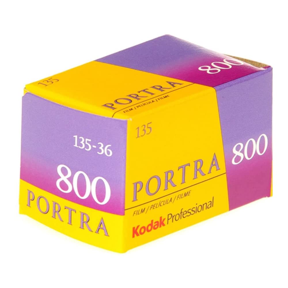 Kodak Professional Color Negative Film, 35mm Portra 800, 36 Sheets, 1451855