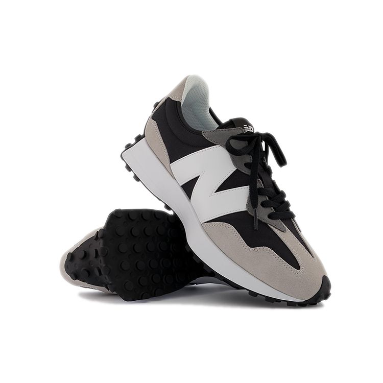 New Balance 327 Black White Unisex Sneakers MS327BD