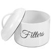 Sealed Metal Food Container for Coffee Beans Tea Biscuits Preserves Soybeans Dried Fruit Popcorn Flour Sugar Cereal Storage