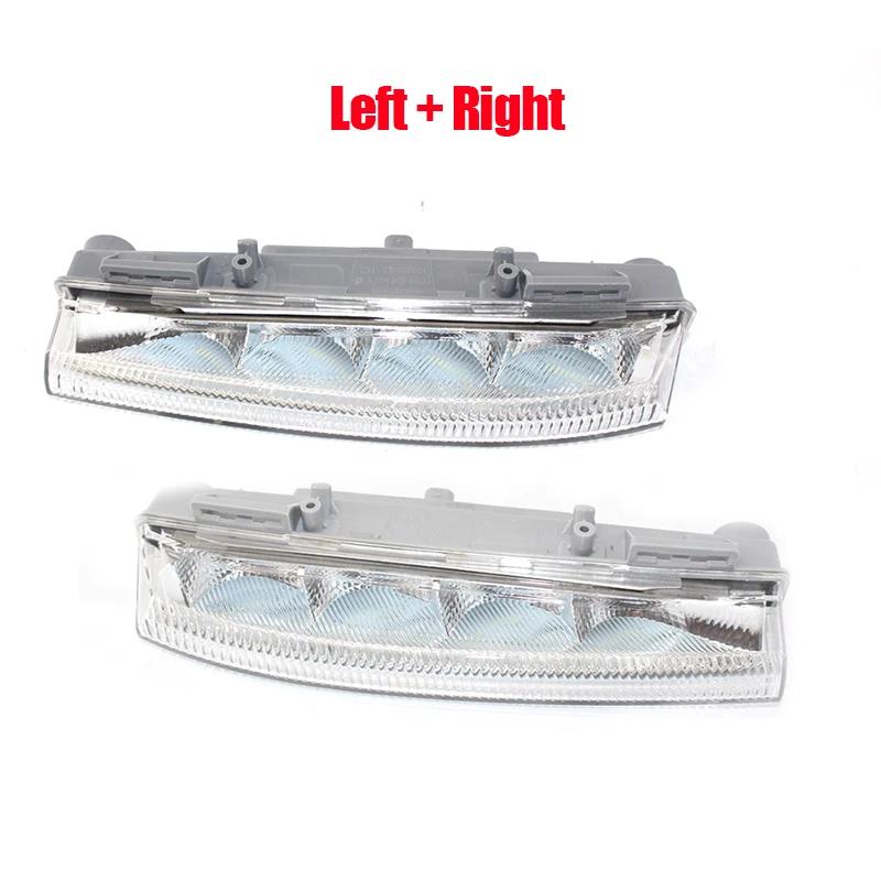 For Mercedes Benz E350 C350 C250 W204 W212 R172 Front LED DRL Daylight Running Lamp Light 2049068900 2049069000