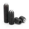 10 PZ M5 M6 M8-M16 Nero Grado 12.9 Acciaio Inossidabile 304 Esagonale Incassato Allen Sfera Spingente Punta Piatta Vite senza Testa Vite Prigioniera Bullone