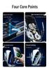 Q11 Smart Wireless Charger & Auto-Clamping Car Phone Holder - 15W Fast Charge & Universal Navigation