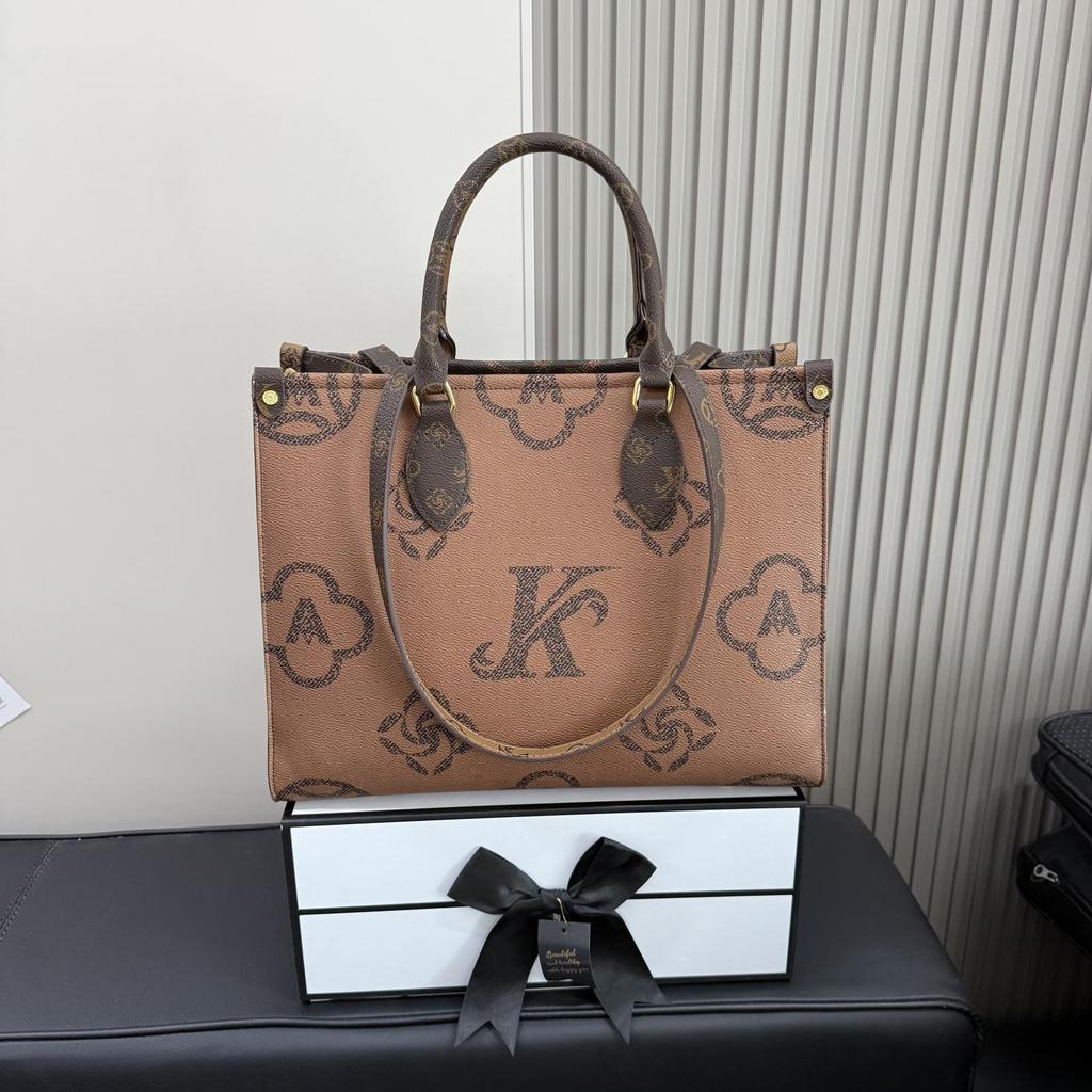 New Women's Bag Fashionable Presbyopia Large Tote Bag Portable Shoulder Onthago