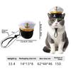 Pet Hood Cute Dog Teddy Dress Up Sunflower Cat Headgear Wig Cat Hat