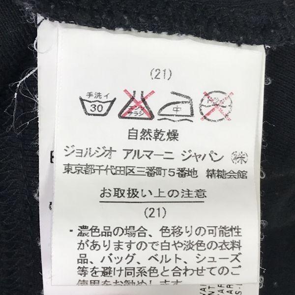 Armani Jeans / Short Sleeve T-Shirt [Women's M / 38 / Black] Giorgio Armani Japan Official Tag / Tops / Shirts