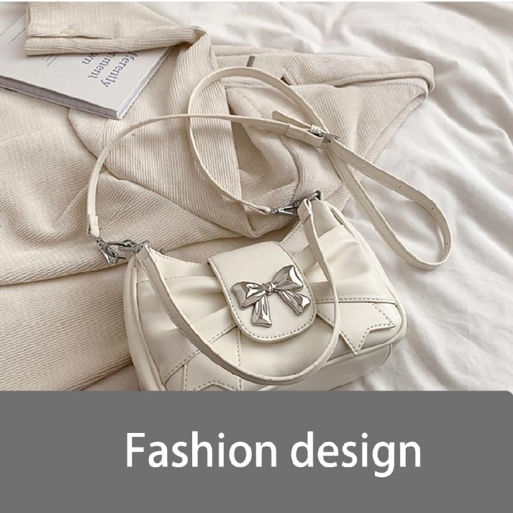 Women Underarm Bag Bowknot Shoulder Bag Korean Style Messenger Bag Shopping Bag
