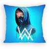 AAlan Walker DJ Pillow Case Sofa Living Room Bedroom Headboard Backrest Cushion Square Cushion Nap Time
