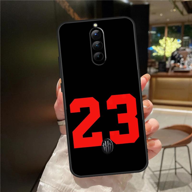 Basketball Number 23 Case For ZTE Nubia Red Magic 11 10 8 8S 9 9S 10S Pro Plus 6 7 6S 7S For RedMagic 10 Air Cover