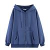 Womens Autumn Winter Hoodie Sweatshirt With Zipper And Thick Fleece For Casual Wear