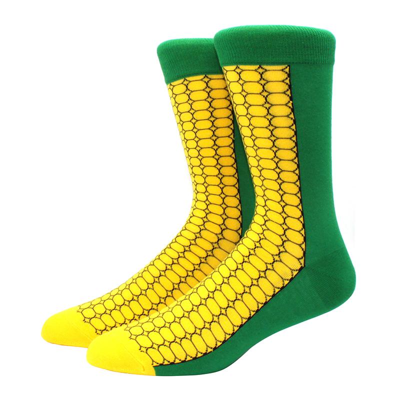 men socks cotton funny socks for man women novelty casual dressing color crew socks for happy wedding accessories gift