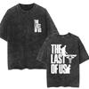 The Last of Us Ellie Prané tričko Pánské Dámské Retro Harajuku Trička Nadměrné Ležérní Bavlněné Módní tričko Streetwear
