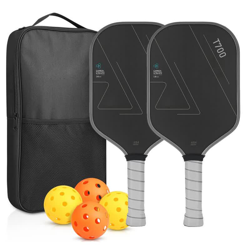 Jingbeike T700 Carbon Fiber Pickleball Paddle Set for Juniors