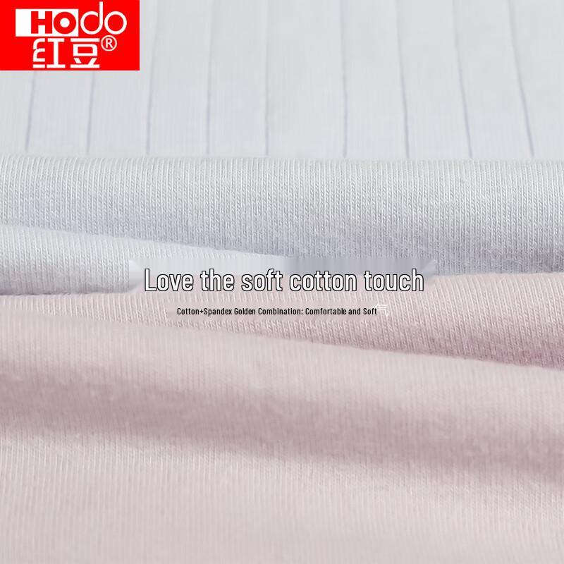 Hongdou Women's Antibacterial High-Waist Tummy Control Briefs 4-Pack