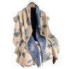 Imitation Cashmere Ginkgo Leaf Scarf Women'S Autumn And Winter Warm Fringed Shawl Versatile Student Scarf Tide