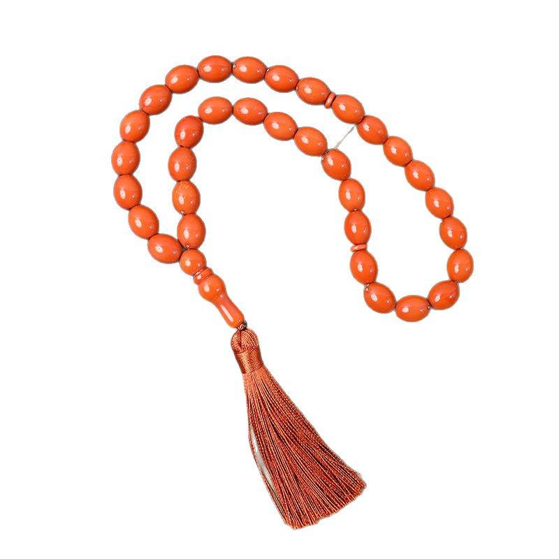 Hui Muslim Tasbih: 33-Bead Arabic Rosary for Prayer