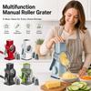 3 Sharp Drums Rotary Cheese Grater 3 in 1 Vegetable Shredder Peanut Nuts Grinder  Garlic Potato