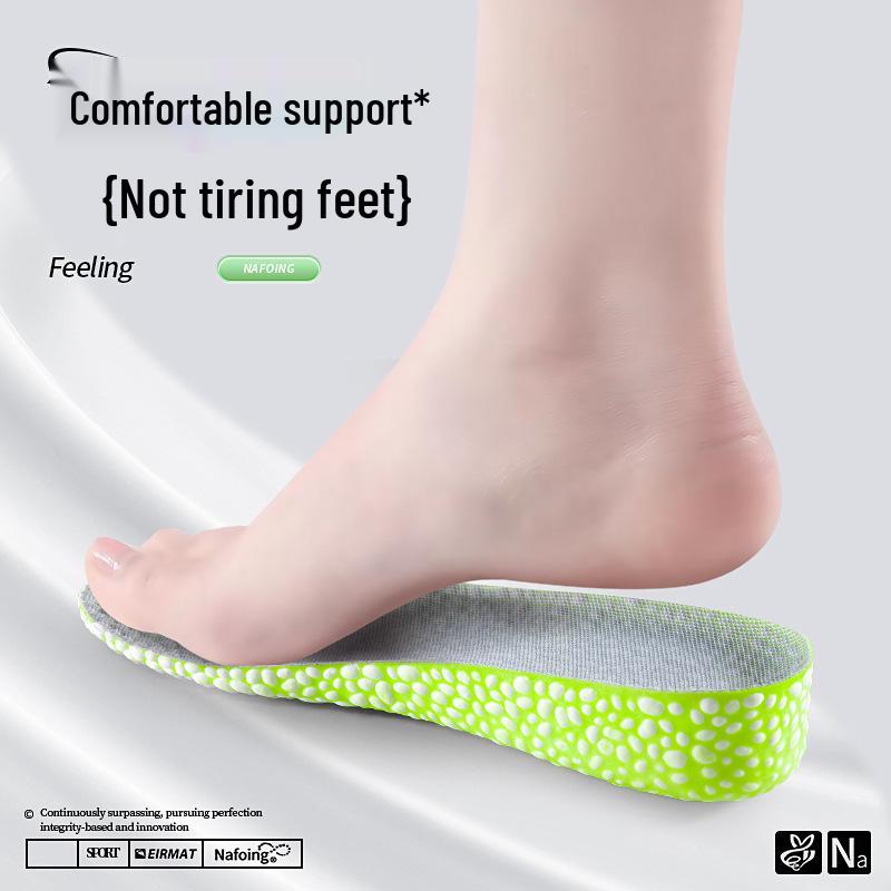 Popcorn Invisible Height-Boosting Insoles for Men & Women - Comfortable, Sporty Cushion for Boots