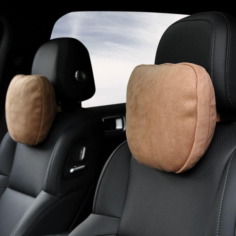 Nick Car Headrest Lumbar & Neck Support Pillow for Maybach S-Class, Mercedes, Tesla & AITO