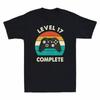 Jahrestag T-Shirt 17. Schwarzes Level Shirt Geschenk Komplett Unisex 17 Hochzeit