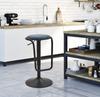 Bar Stool With Lift Destiny Navy Cm Ø 41X61-83