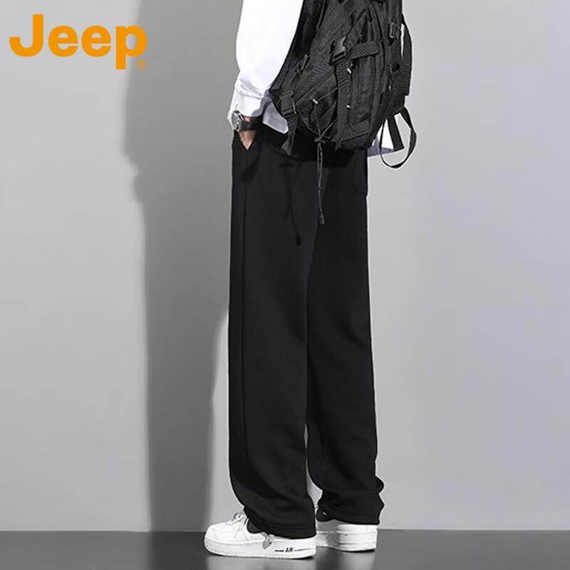 JEEP Men's Autumn/Winter Loose Straight Casual Sweatpants