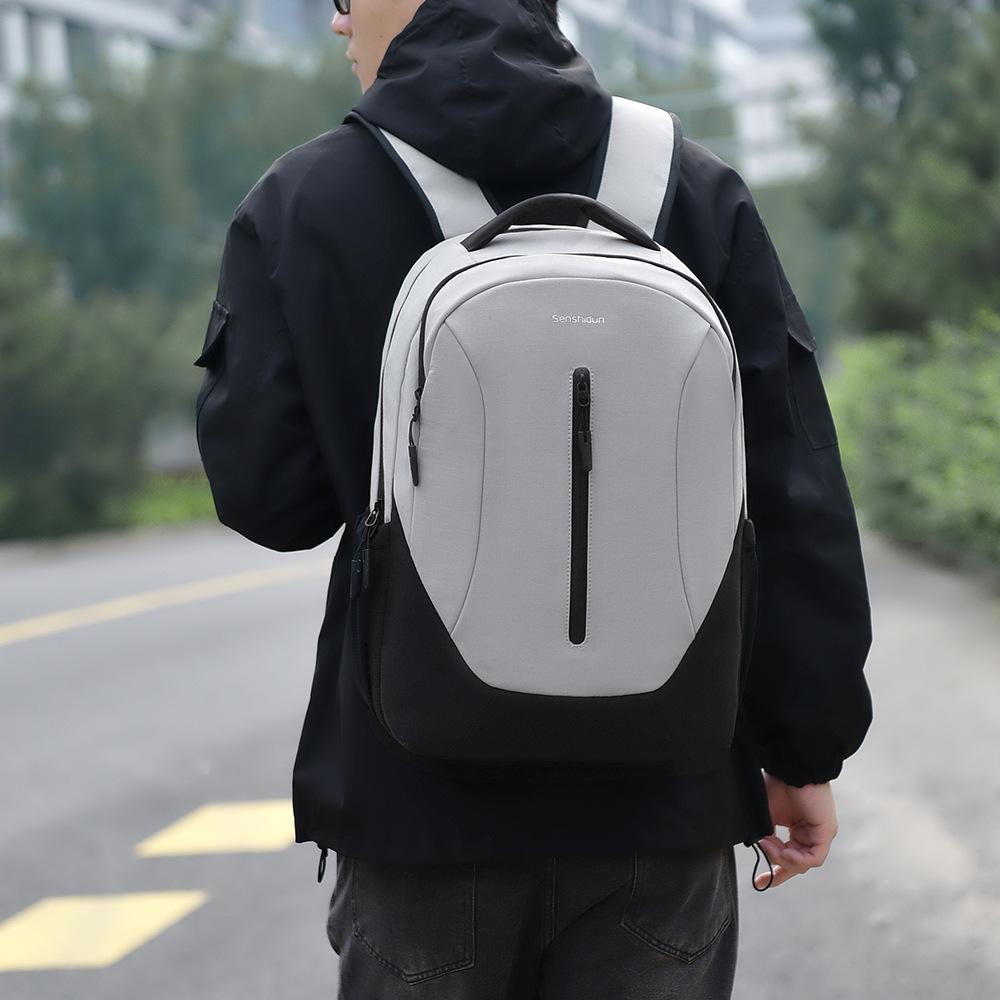 Backpack for Men's High-end Business Backpack Large Capacity Storage Poor Travel Bag