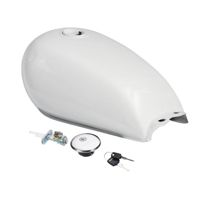 Universal Iron Fuel Tank For Suzuki GN125 GN Easy To Install with Fuel Switch with Fuel Cap