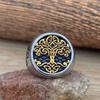 Norse Mythology Yggdrasil Rings Men Women Vintage Viking Tree of Life Ring Stainless Steel Fashion Amulet Jewelry Dropshipping