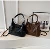 Ielgy Large Capacity Ladies Retro Shoulder Bag Fashion Cross-body Commuter Bag