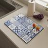 Absorbent Desk Drain Pad Heat Resistant Counter Top Mats New Kitchen Placemat  Kitchen
