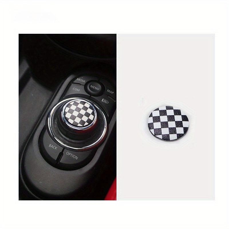 For BMW Mini Cooper Car Central Control Panel Multimedia Decorative Shell F55 F56 Protective Sticker for Mini Cooper Accessories