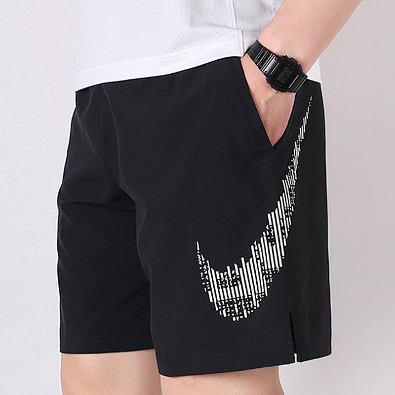 Nike Dry Flex Logo Woven Sport Training Shorts Men Bottoms Black CJ2393-010