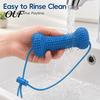 Pet Breath Freshener Toys Silicone Dog Dental Chew Toy, Easy Teeth Oral Care Brushing Aid, Rear Molar Cleaning Anti-bacterial Texture Mouth Opener for