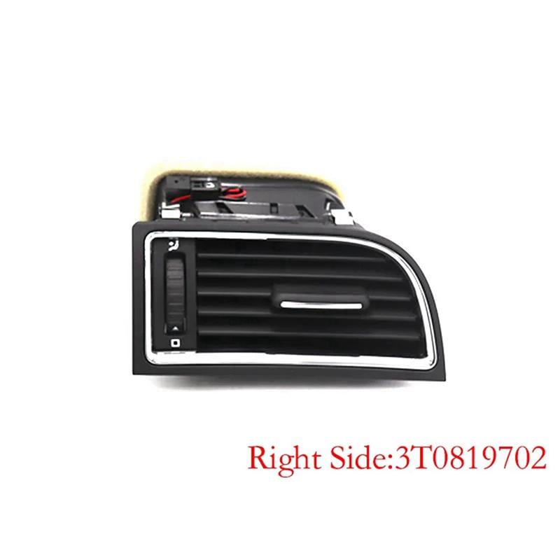 ABBY-Car Interior Dash AC Air Outlet Vent Grill For Skoda Superb 2 MK2 3T 2009-2015 3T0820951 3T0819701 3T0819702