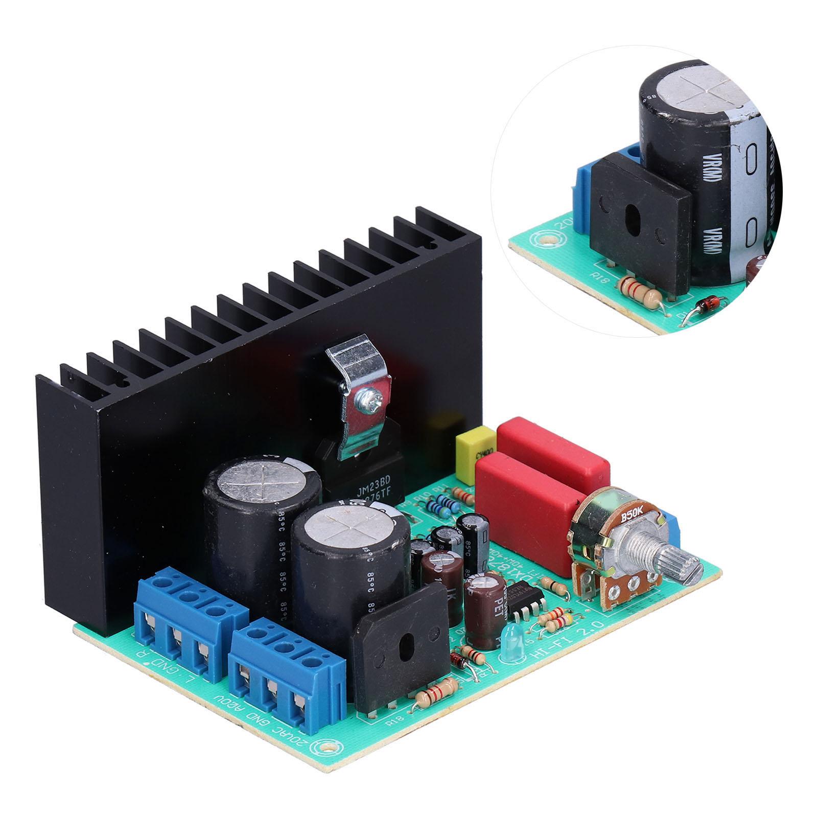 

Плата аудіопідсилювача 2-канальний стерео цифровий HIFI силовий модуль електронний компонент LM1876