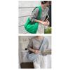Large Capacity Nylon Shoulder Bag Women Casual Crossbody Sling Bag Lightweight Everyday Tote with Wide Adjustable Strap Crescent Bag