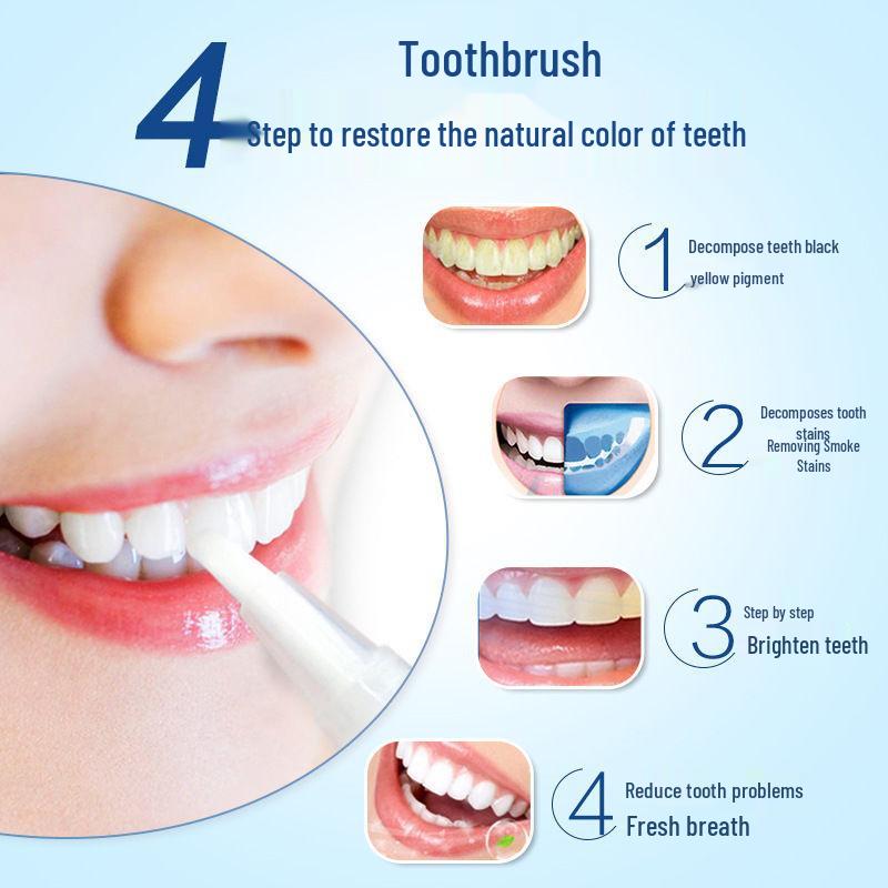 Teeth Whitening Pen - Removes Stains, Brightens & Cleans Yellow Teeth
