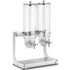 Dispenser For Rice Flakes And Candies, Transparent, Double, 7 L
