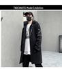 Herr Mellanlång Huvförsedd Vindjacka: Trendig Koreansk Stil Hip Hop Cape, Stor Storlek, för Höst/Vinter