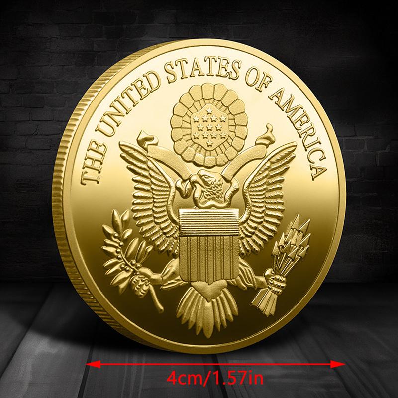 Souvenir-Münze Amerikanischer Adler der Freiheit Gedenkmünze Double Eagle Glücks-Gold-Silbermünze Gedenkmedaille