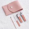 Premium Nail Clipper Set With File Glass Nail Buffer Portable Manicure Pedicure Kit For Home Travel