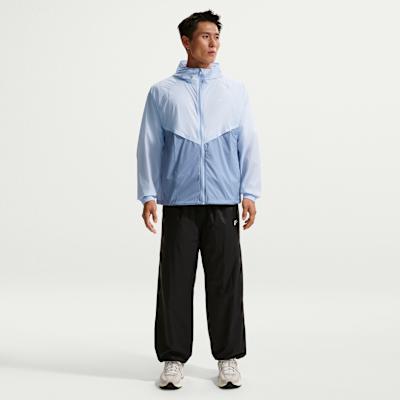 Nike Jackets Men's Light Blue Hooded Detachable Moderate Other